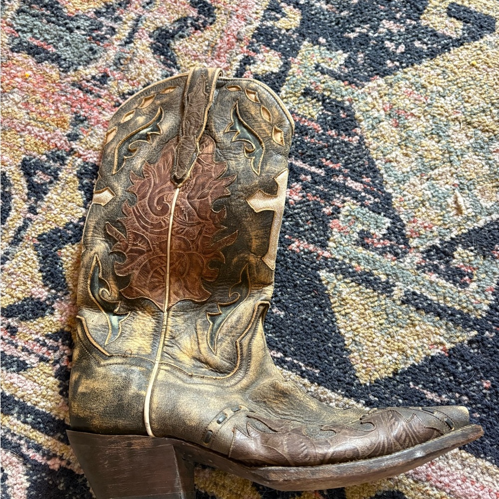 Dan Post Womens Brown Western Boots